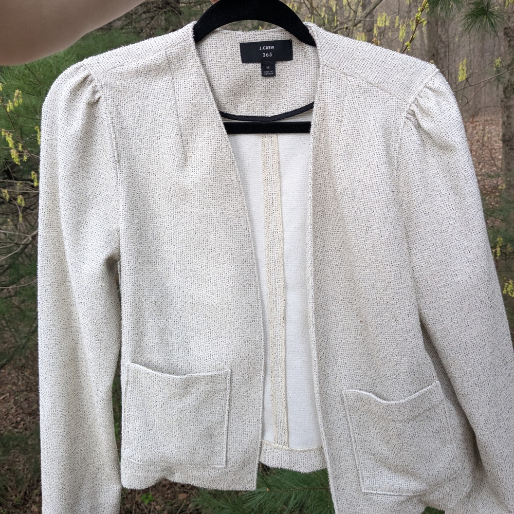 J. Crew Women's Cream Blazer